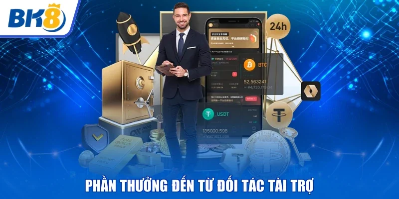 Phần thưởng đến từ đối tác tài trợ